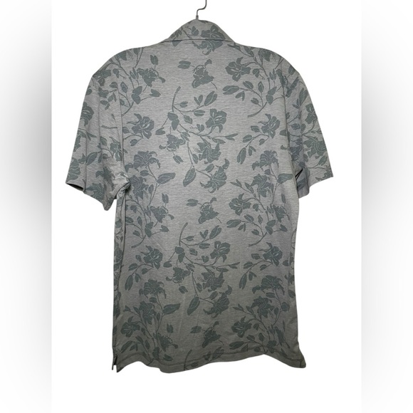 Linksoul New Men's Green Floral Polo Shirt Size Small NWT - Picture 4 of 7